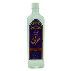 عرق گل گاوزبان 1 لیتری گلاب طوبی - بسته 9 عددی