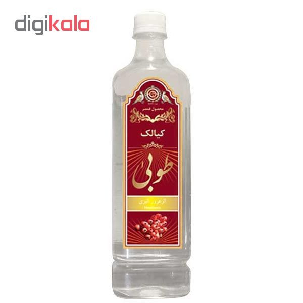 عرق کیالک 1 لیتری گلاب طوبی - تصویر 2