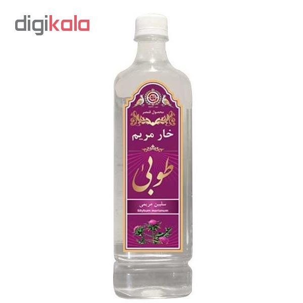 عرق خارمریم 1 لیتری گلاب طوبی - تصویر 2