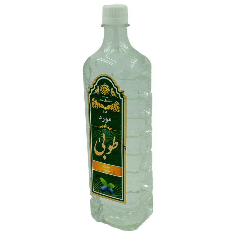 عرق مورد 1 لیتری گلاب طوبی - تصویر 2