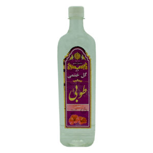 عرق گل ختمی 1 لیتری گلاب طوبی